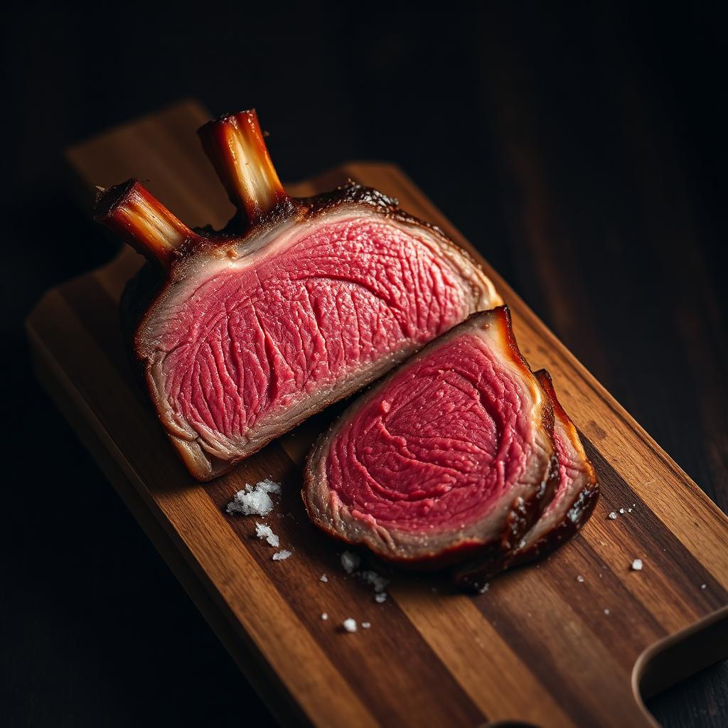 Costela fatiada